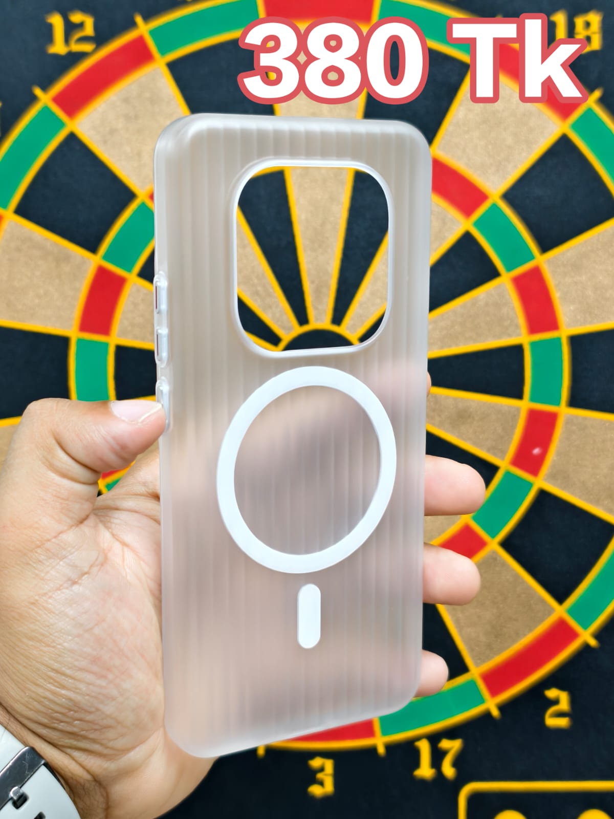 Honor gt pro Semi-transparent back cover with magsafe ring